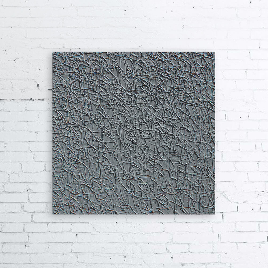 Monochrome gris graffiti